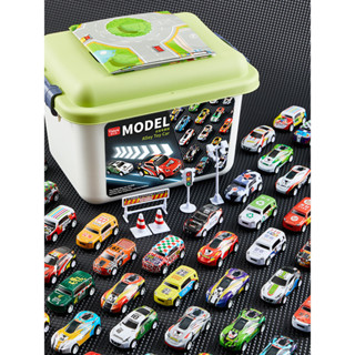 兒童合金小汽車玩具車男孩2一3歲寶寶回力車慣性迷你仿真賽車模型