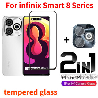 2 合 1 屏幕保護膜適用於 infinix Smart 8 4G Smart8 8Pro Plus Pro HD 20