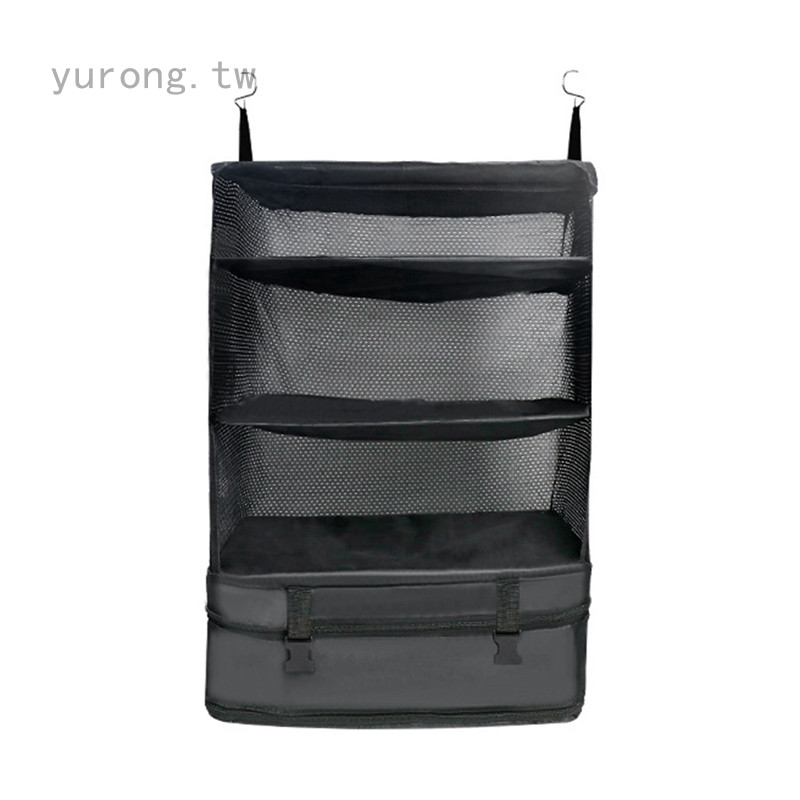 Yurong 新款 多功能衣物旅行收納包 三層掛袋旅行收納包