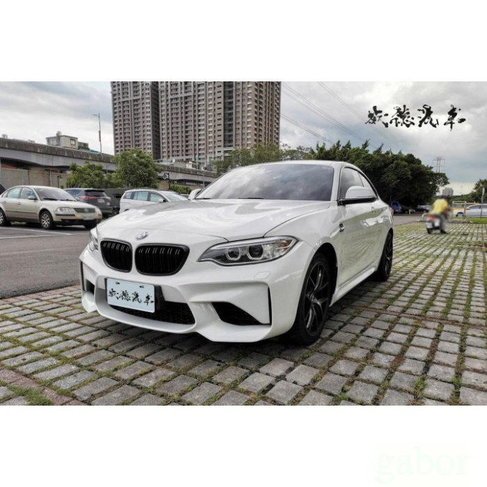 威德汽車 BMW F22 220I 235 240I 升級 F87 M2 大包 保桿 空力套件 M-TECH