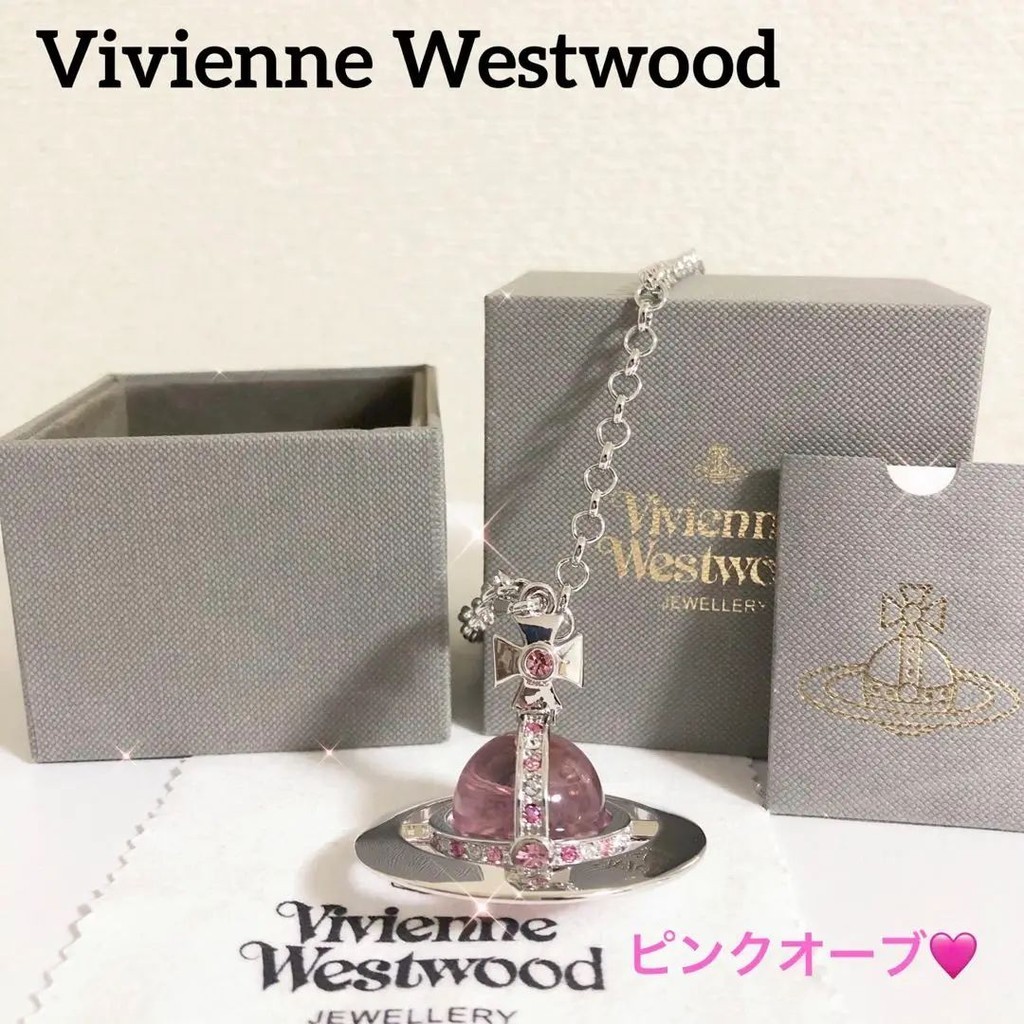 Vivienne Westwood 薇薇安 威斯特伍德 項鍊 粉紅 mercari 日本直送 二手