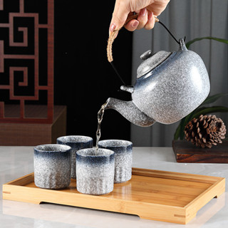 陶瓷茶壺 雪花手繪茶具 下午茶具茶杯茶壺 花草茶具套裝