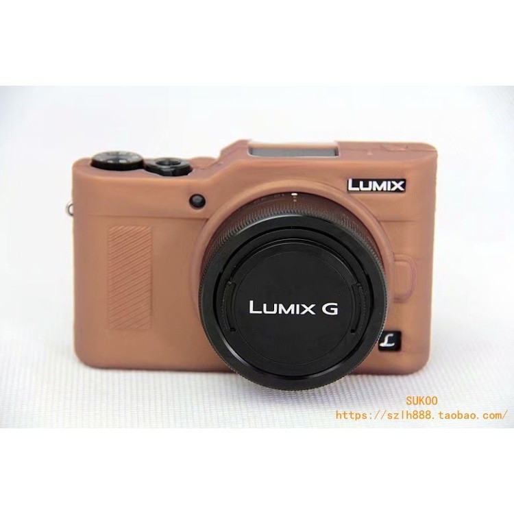 LATAN-【PIN悠】適用於松下微單相機包GF10 GF9 GF8 GF7 LX10專用保護套 軟矽膠套