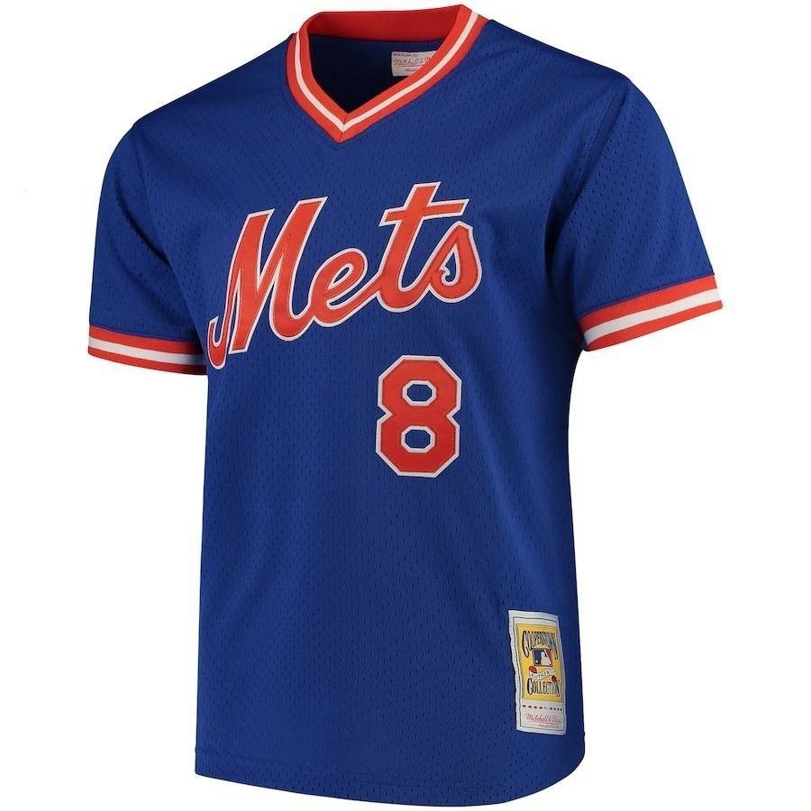 222222 MLB 紐約大都會加里卡特球衣棒球 T 恤運動 T 恤加大碼 NJWX