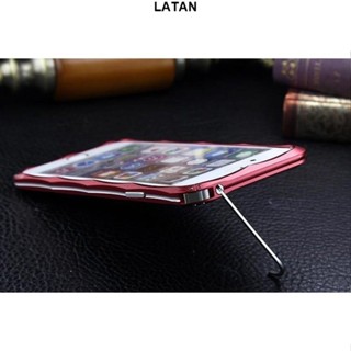 LATAN-【送鋼化膜】適用於iphone 6手機殼 iphone 6 plus保護殼 蘋果6s保護套鋁合金邊框防摔掛繩