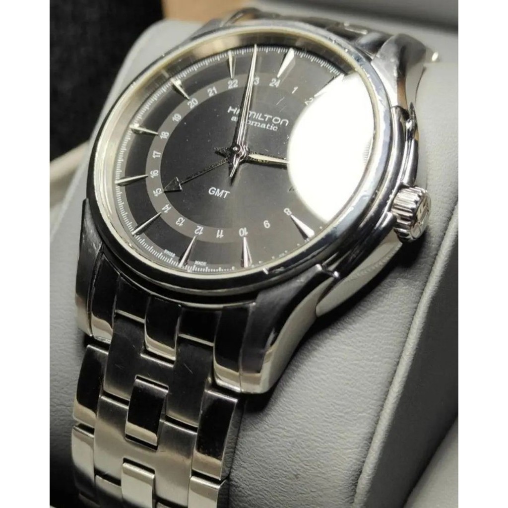 HAMILTON 手錶 JAZZMASTER GMT 自動上鏈 mercari 日本直送 二手