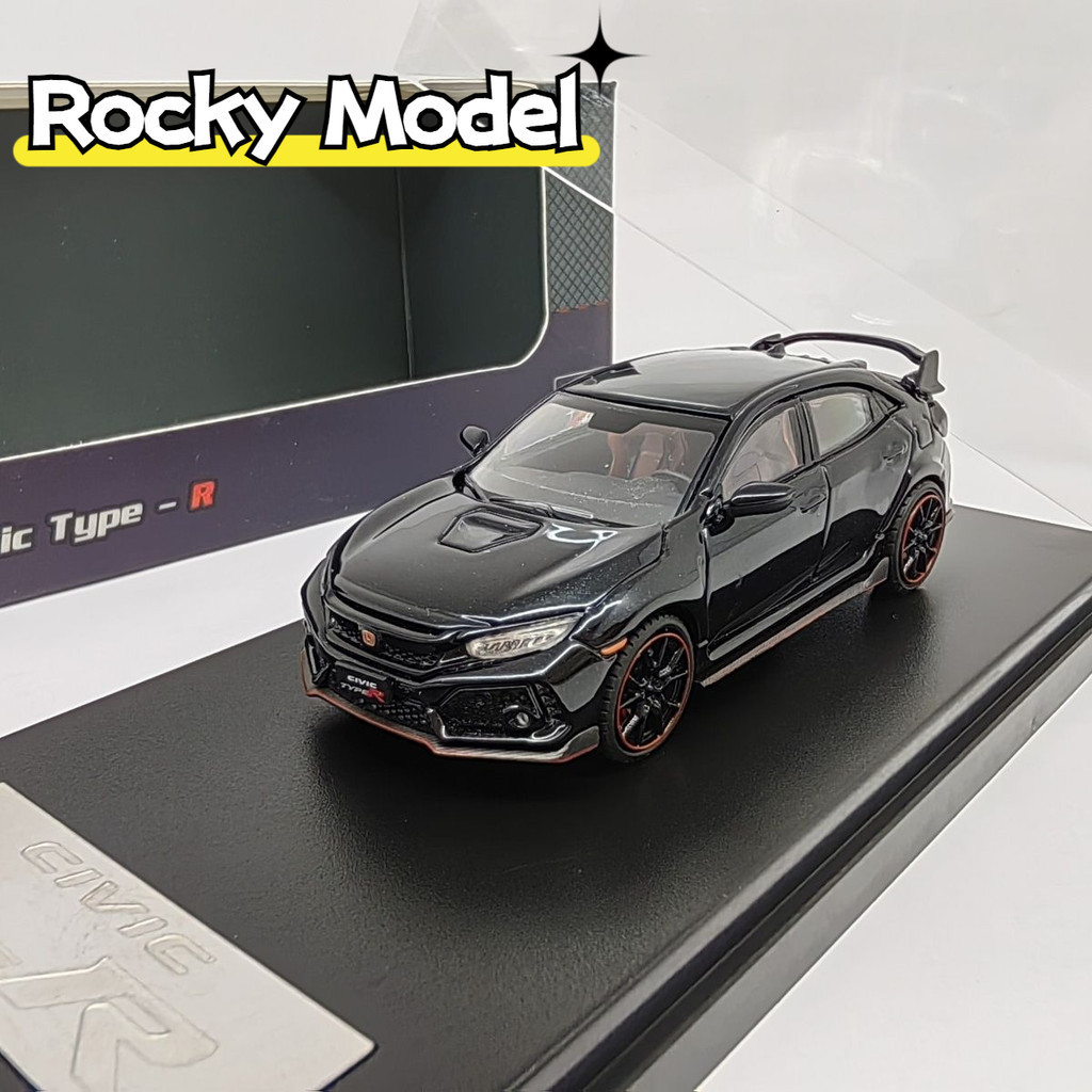 汽車模型LCD 1/64 本田思域 Type R FK8 HONDA CIVIC 車模 合金汽車模型