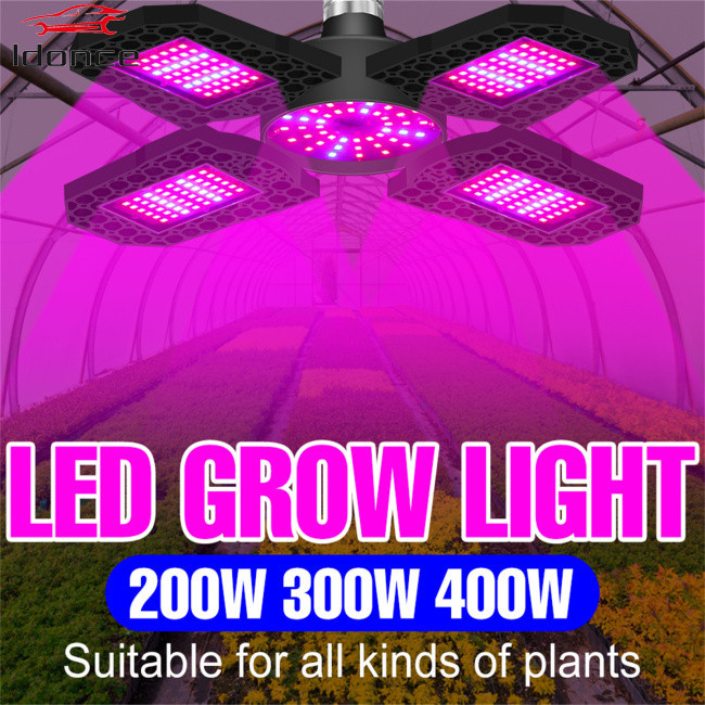 準備好了! Ac85-265v Led 植物生長燈植物種子 E27 全光譜水培 Lampara 面板 Bombilla