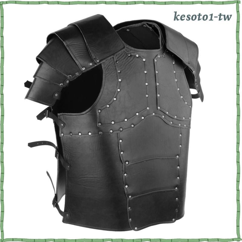 [KesotoaaTW] 服裝角色扮演防護夾克派對男士女士哥特式蒸汽朋克騎士盔甲
