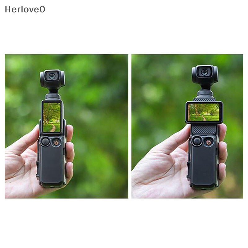 Herlove DJI Pocket 3 塑料保護架 DJI Osmo Pocket 3 手持雲台配件 TW 保護套 T
