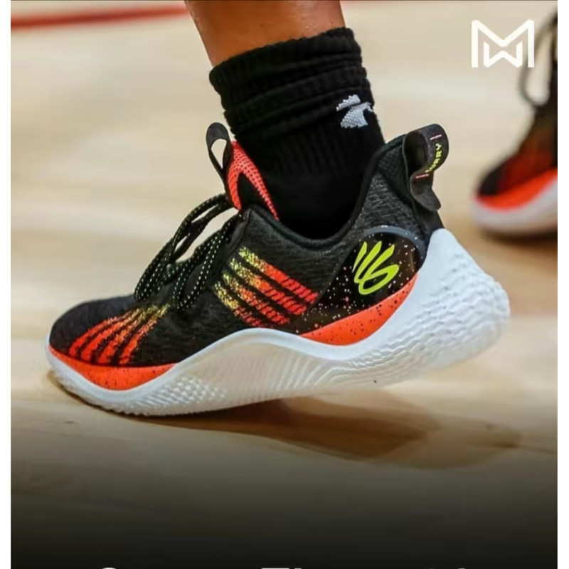 2022 Original Curry 男式籃球鞋 Curry 10 低幫籃球鞋帶釘子兒童 Stephen Sport