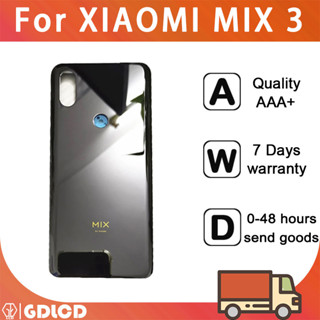 XIAOMI 適用於小米 Mix 3 5G 電池後蓋門殼 M1810E5A M1810E5GG 手機零件外殼更換