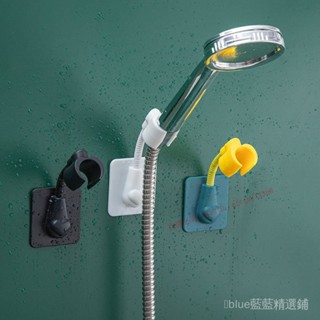 臺灣發貨/花灑支架免打孔無痕可旋轉納米膠花灑底座淋浴噴頭固定器瓷磚專用 3 0 6 5