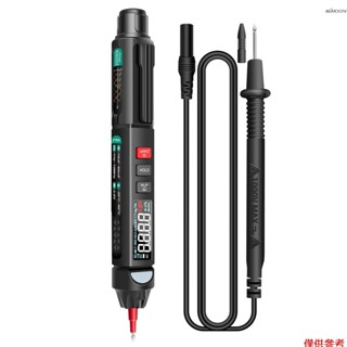 ANENG A3008 6000記數 數字筆型萬用表 多功能電流/電壓/電容/電阻/二極體測試儀表 非接觸電壓測量/自動