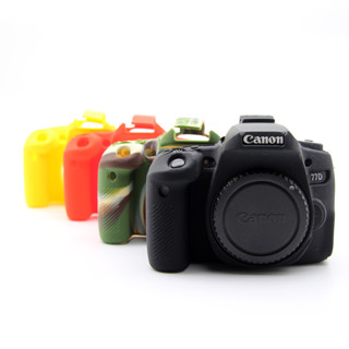 適用佳能 EOS 77D數位相機套canon單眼相機矽膠套保護套