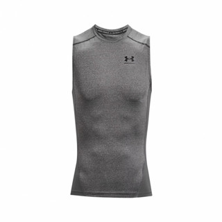 Under Armour UA 緊身衣 HG 吸濕排汗 無袖 背心 灰 壓縮 男款 [ACS] 1361522090