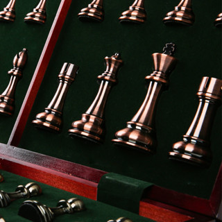 免運熱賣 國際象棋比賽專用高檔禮盒套裝實木摺疊棋盤超大棋子西洋棋chess