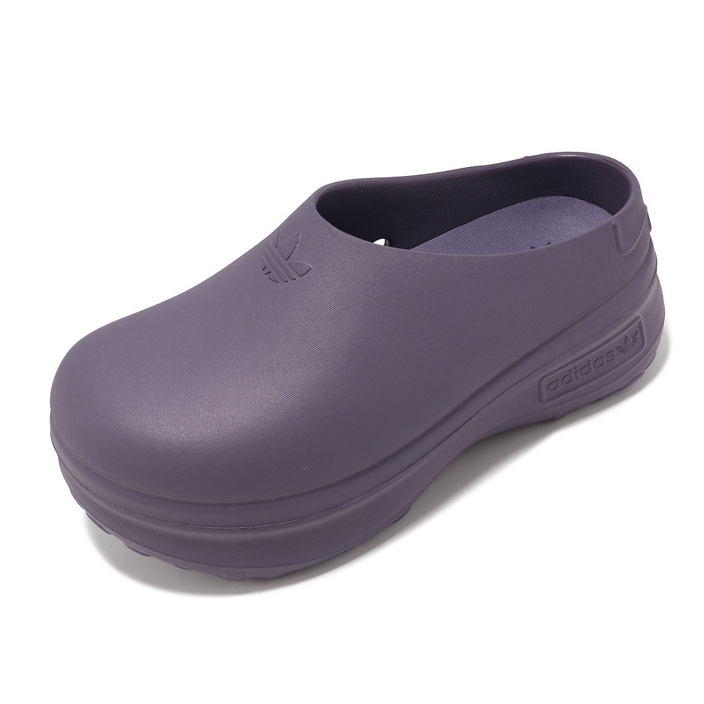 adidas 穆勒鞋 Adifom Stan Mule W 女鞋 紫 厚底增高 涼拖鞋 膠鞋 [ACS] IE0479