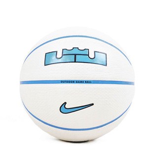 Nike LeBron Playground 8P 籃球 7號 耐磨 橡膠 戶外 白藍 [DO8262-086]