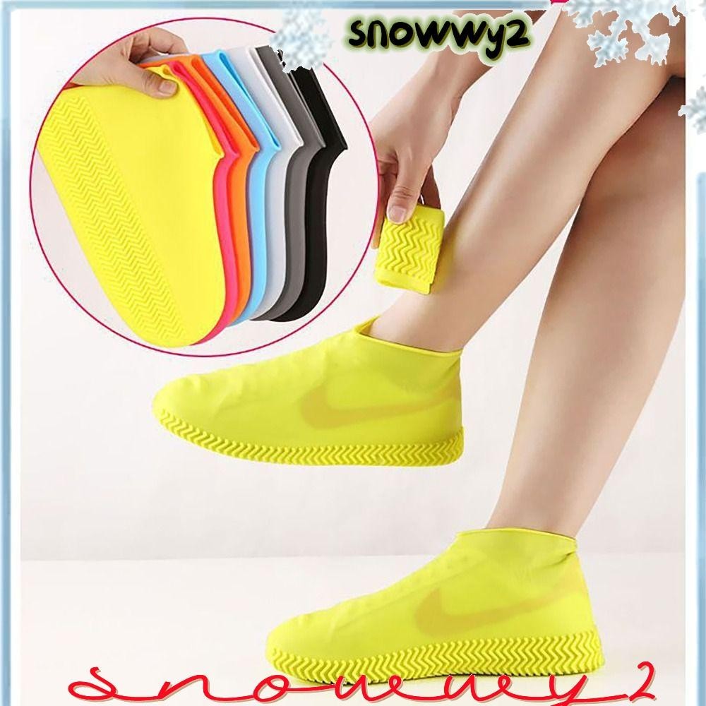 SNOWWY21對雨靴,防水加厚鞋套,方便乳膠彈性防滑鞋戶外