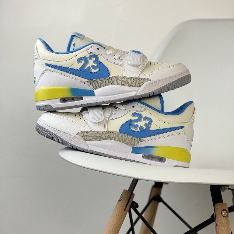 全新 Air Jordan legacy 312low top 籃球鞋男女休閒運動鞋校風藍色