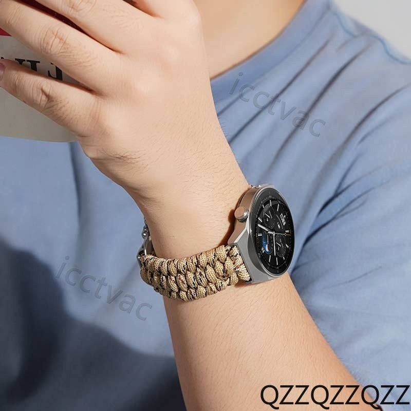 編織錶帶 適用於三星 Galaxy Watch 5 44mm 40mm 46mm R800 R805 防水錶帶 三星錶帶