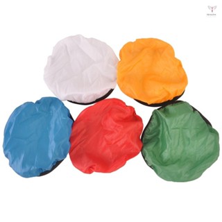 5 件裝攝影燈罩佈軟擴散器罩藍色/紅色/綠色/白色/黃色 45°/55° 工作室燈罩