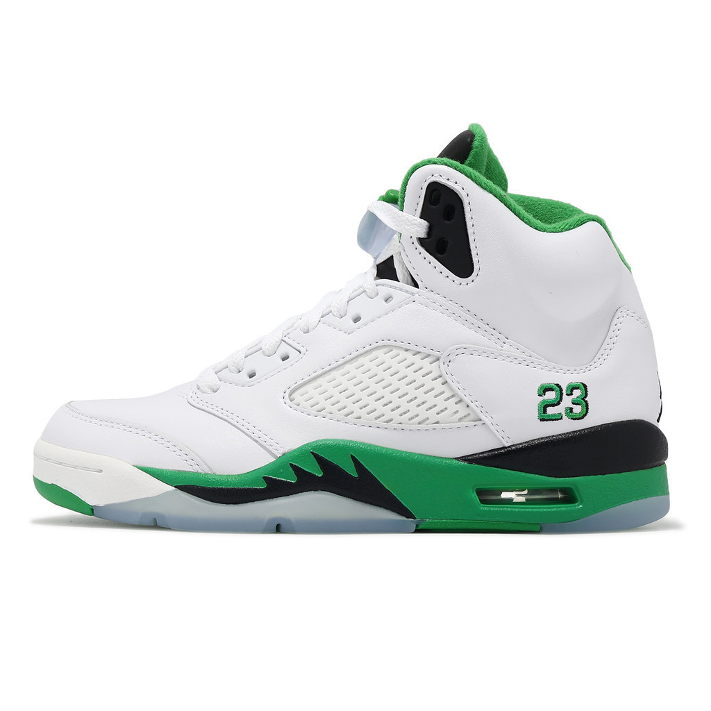 Nike Wmns Air Jordan 5 Retro 白 綠 女鞋 男鞋 AJ5 ACS DD9336-103