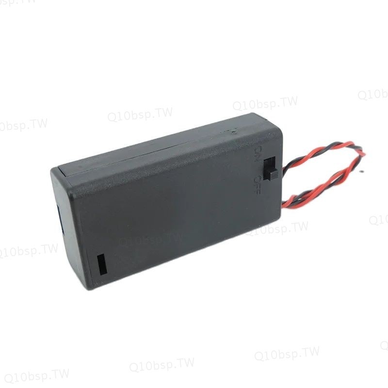電池收納盒盒支架連接器開/關開關帶引線 2AA 2XAA 3V TW10B