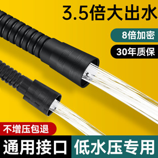 現貨 花灑軟管大口徑通用淋浴器大流量噴頭水管不鏽鋼熱水器出水管防爆