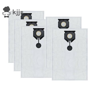 5pcs 高過濾袋白色灰塵過濾袋適用於 2.889-154.0 NT 30/1 30L 替換吸塵器零件