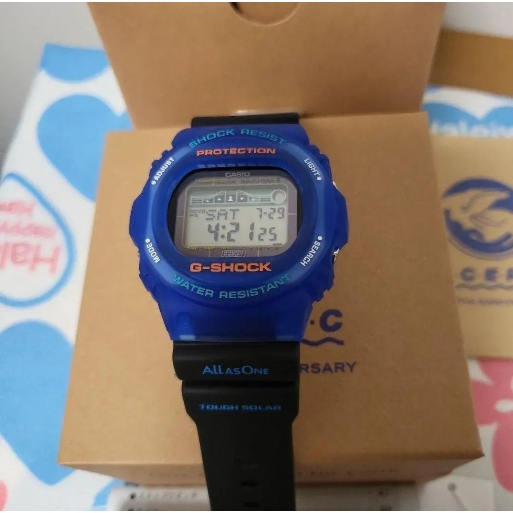 CASIO 手錶 GWX-5700K-2JR G-SHOCK 限定 設計概念 海豚 鯨魚 mercari 日本直送 二手