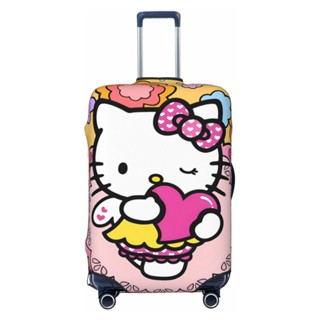 三麗鷗 Hello Kitty 彈性行李套,拉桿箱旅行箱保護套,18-32 英寸厚防塵罩,旅行配件行李用品,加厚