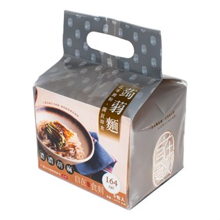 自在食刻蒟蒻乾麵/ 濃濃胡麻蒟蒻白麵/ 5入 eslite誠品
