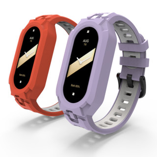 XIAOMI MI 適用於 Mi Band 8 錶帶適用於小米 Mi Band 8 腕帶 Correa 手錶替換軟 TP