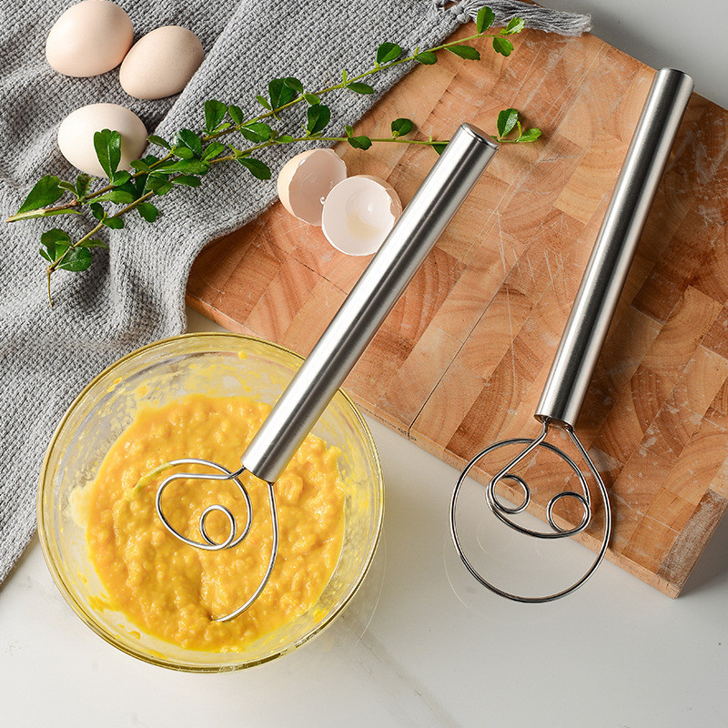 304不鏽鋼打蛋器套裝 打粉器麵粉線圈攪拌器打發器攪拌棒廚房工具