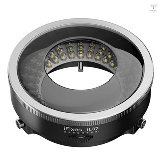 Ifixes iL37 顯微鏡偏光光學系統 LED 照明環形燈 96 顆 LED 燈珠顯微鏡防眩光光源