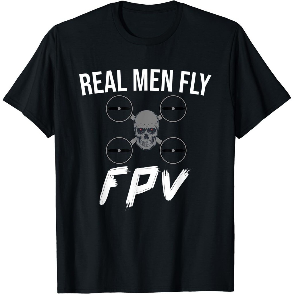 Drone Pilot 真正的男士 Fly Fpv T 恤