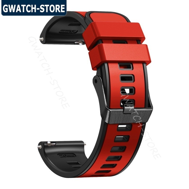 適用於三星Galaxy Watch 3 45mm 22mm矽膠錶帶Samsung Gear S3 Classic腕帶