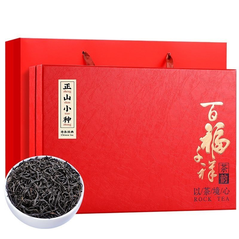正山小種茶葉紅茶武夷2024新茶口糧茶濃香型小包裝250g禮盒裝