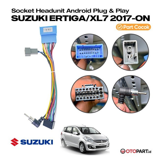 Suzuki Ertiga XL7 Android 主機 PNP 電纜插座