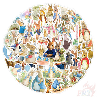 54個/套 ❉ 彼得兔系列 01 貼紙 ❉ 時尚 DIY 防水貼花塗鴉貼紙