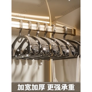 【臺灣熱賣】 亞克力透明衣架 家用掛衣無痕防滑衣服掛架 寬肩服裝店晾衣撐子水晶 優質