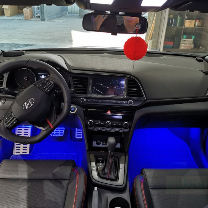 威德汽車精品 HID 現代 2019 ELANTRA TUCSON SMD LED 18晶軟條 氣氛燈 氣霸燈 室內燈