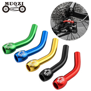 Muqzi 後變速器延長導線自行車後變速器延長線適用於 MTB 公路折疊自行車鋁合金線