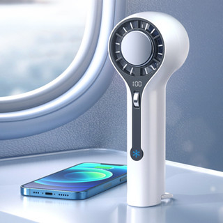 迷你手持風扇 3000mah 電池 USB 充電臺式風扇適用於辦公室