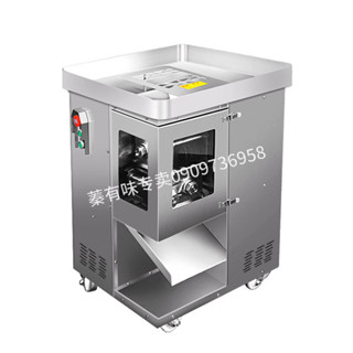 【smallxi臺中專營】臺灣110V/220V商用切肉機雞柳雞胸肉切條機商用全自動肉片肉絲一次成型切絲機全自動