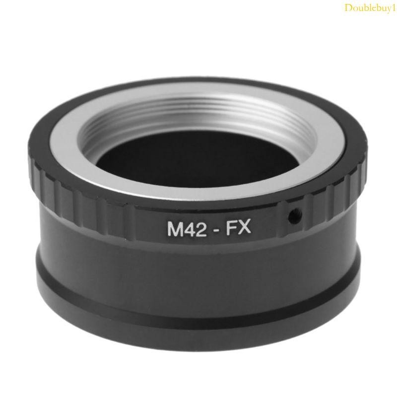 Dou 通用可調鋁 M42-FX M42 適用於 M 42 鏡頭適用於 X 卡口 Fuji X-Pro1 X-M1 X-