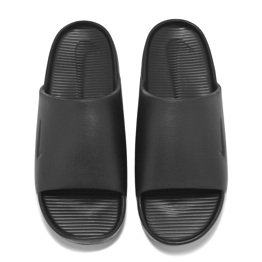 Nike 拖鞋 Calm Slide 男鞋 女鞋 黑 Q彈 麵包拖 涼拖鞋  [ACS] FD4116-202