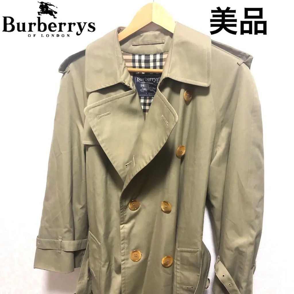 Burberry 博柏利 外套 長版風衣 大衣 mercari 日本直送 二手